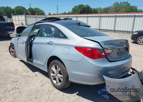 2012 Hyundai Sonata Limited из США, поврежденный, VIN 5NPEC4AC7CH314569